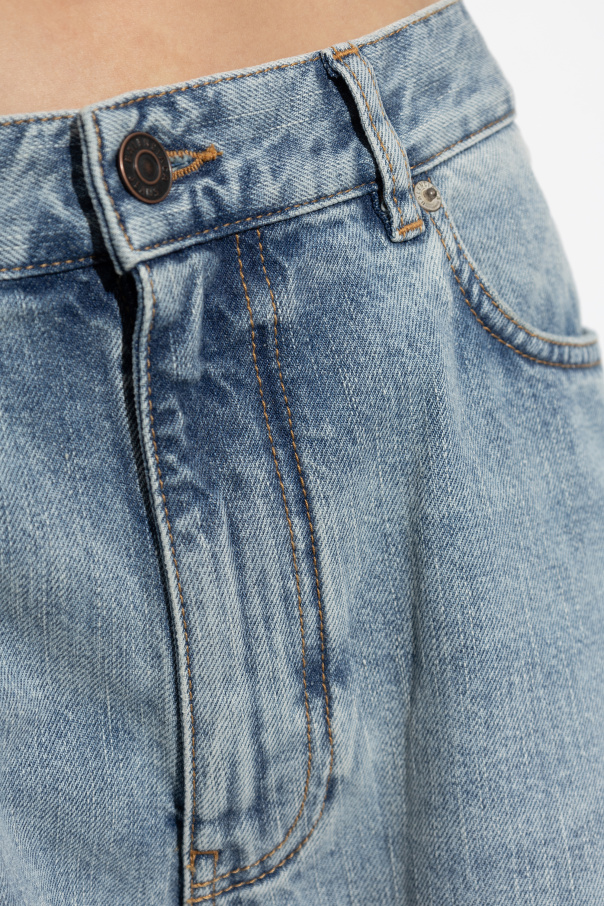 BALENCIAGA Woman Jeans Denim 790405 TRW55 6185